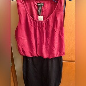 Business Chiffon Top Bodycon dress